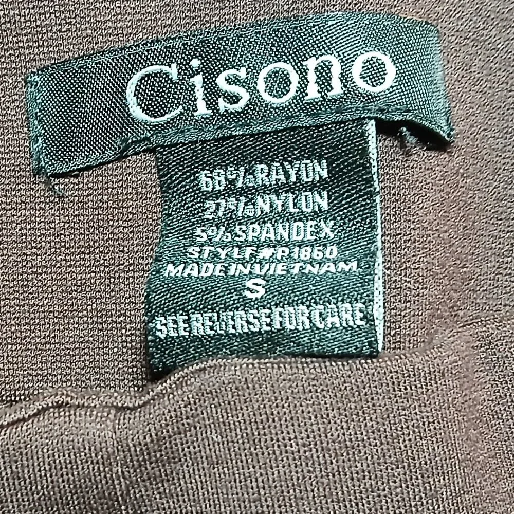 CISONO Brown Sailors Ponte Leggings